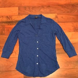 Lightweight blue shirt